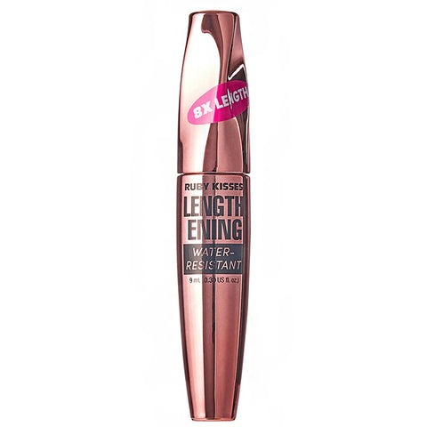 Ruby Kisses RMAL01 Water-Resistant Lengthening Mascara 0.30oz