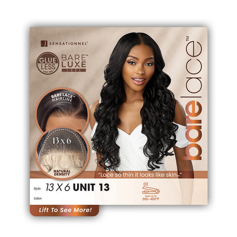 Sensationnel Barelace Synthetic Hair Glueless BARELUXE Lace Wig - 13X6 UNIT 13