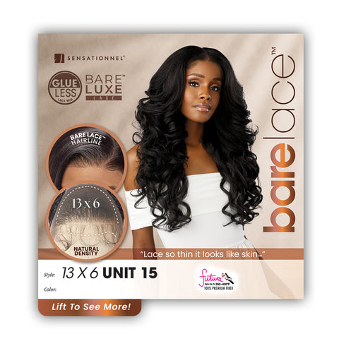 Sensationnel Barelace Synthetic Hair Glueless BARELUXE Lace Wig - 13X6 UNIT 15