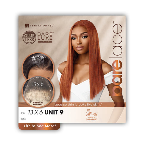 Sensationnel Barelace Synthetic Hair Glueless BARELUXE Lace Wig - 13X6 UNIT 9