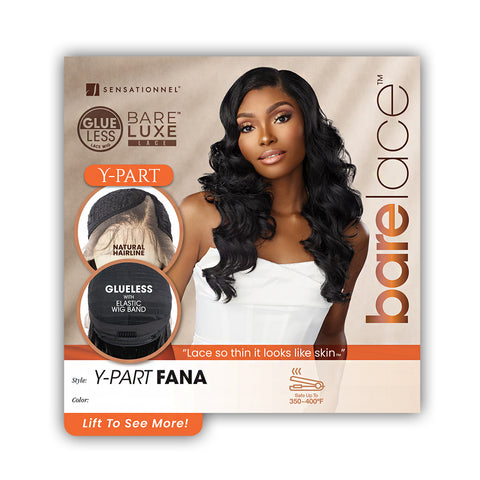 Sensationnel Barelace Synthetic Hair Glueless BARELUXE Lace Wig - Y PART FANA