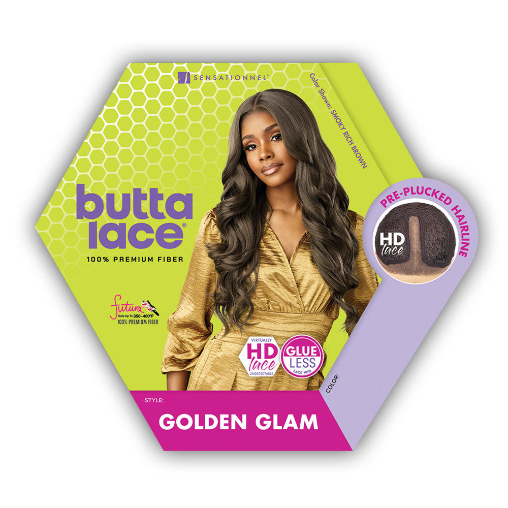 Sensationnel Butta Glueless HD Lace Front Wig - GOLDEN GLAM