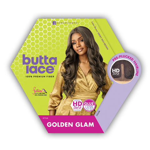 Sensationnel Butta Glueless HD Lace Front Wig - GOLDEN GLAM