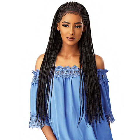 Sensationnel Cloud 9 13x5 Lace Parting Swiss Lace Wig SIDEPART CORNROW