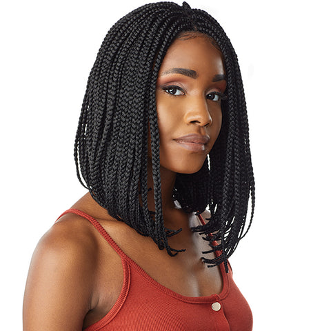 Sensationnel Cloud 9 Synthetic 4x4 Lace Parting Lace Wig BOX BRAID BOB