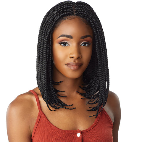Sensationnel Cloud 9 Synthetic 4x4 Lace Parting Lace Wig BOX BRAID BOB