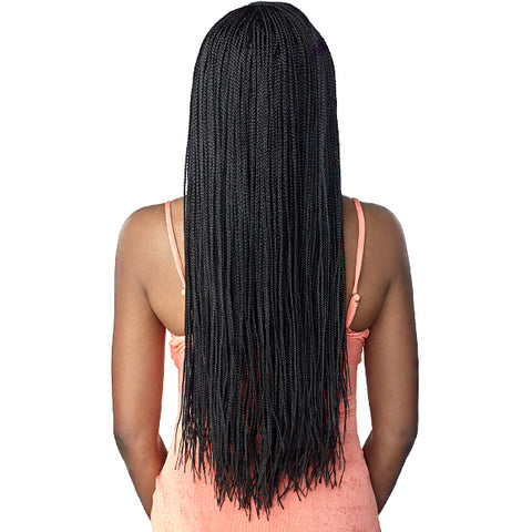 Sensationnel Cloud 9 Synthetic Hair Swiss Lace Wig MICRO BOX BRAID 28