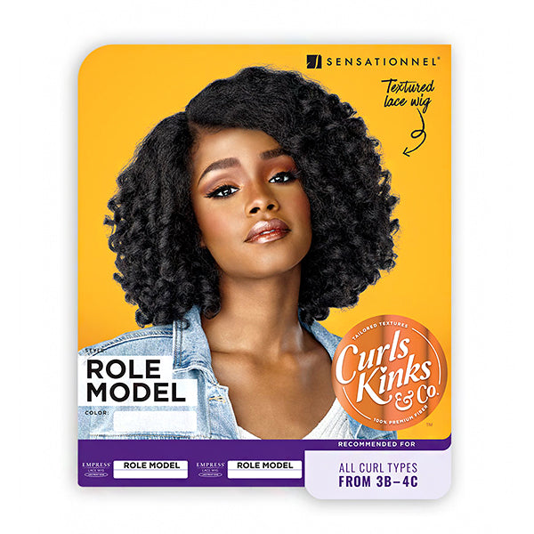 Sensationnel Curls Kinks & Co Hair Empress Lace Front Wig - ROLE MODEL