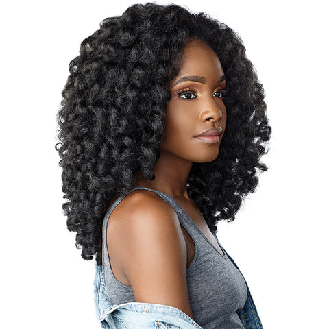 Sensationnel Curls Kinks & Co Half Wig Instant Weave - MONEY MAKER