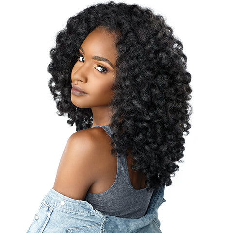 Sensationnel Curls Kinks & Co Half Wig Instant Weave - MONEY MAKER