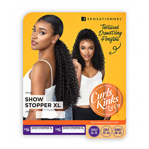 Sensationnel Curls Kinks & Co Instant Pony - SHOW STOPPER XL