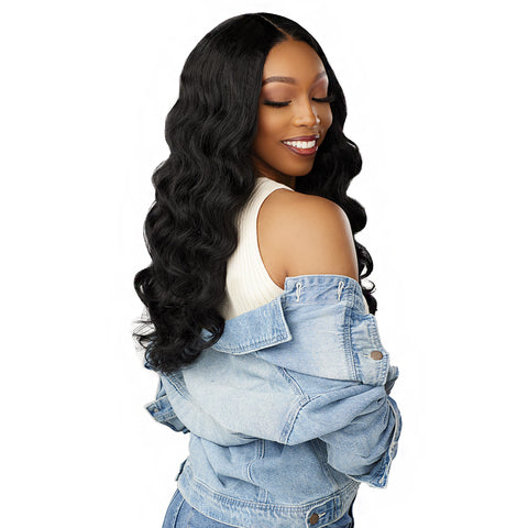 Sensationnel Curls Kinks & Co Lace Wig Y PART KINKY LOOSE WAND CURL 24