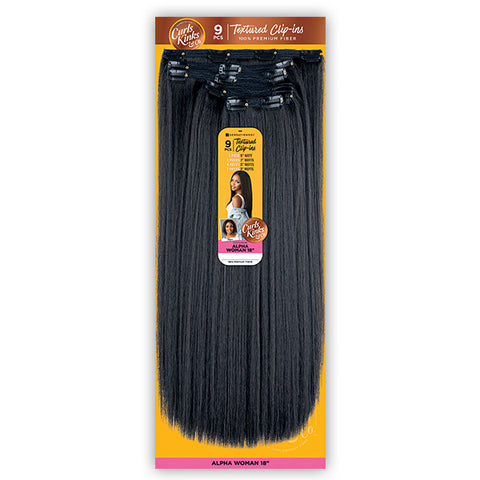 Sensationnel Curls Kinks & Co Synthetic Hair Clip ins - ALPHA WOMAN 18