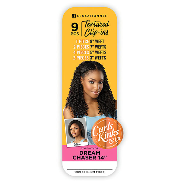 Sensationnel Curls Kinks & Co Synthetic Hair Clip ins DREAM CHASER 14