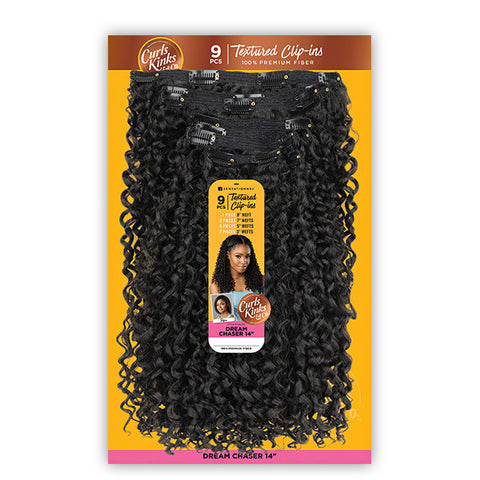 Sensationnel Curls Kinks & Co Synthetic Hair Clip ins DREAM CHASER 14