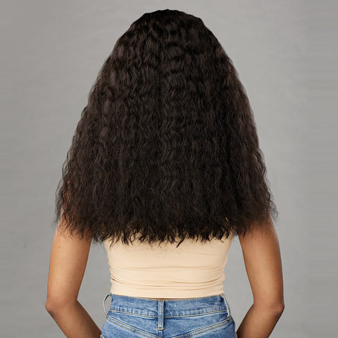 Sensationnel Curls Kinks & Co Synthetic Hair Glueless HD Lace Wig - Y PART KINKY BRAID OUT 20