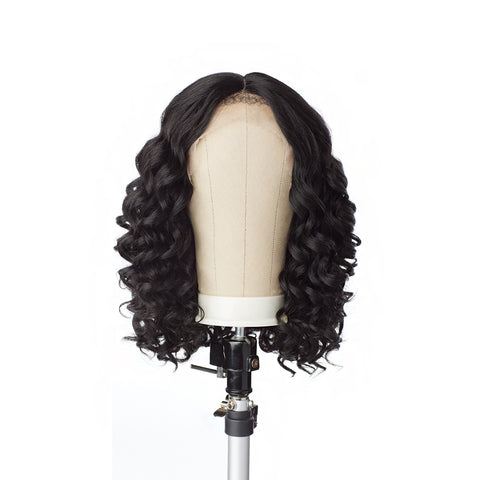 Sensationnel Curls Kinks & Co Synthetic Hair Glueless HD Lace Wig - Y PART KINKY SPIRAL CURL 14