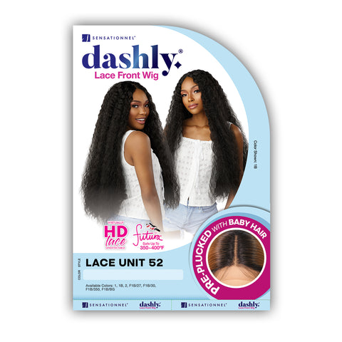 Sensationnel Dashly Synthetic Hair HD Lace Front Wig - LACE UNIT 52