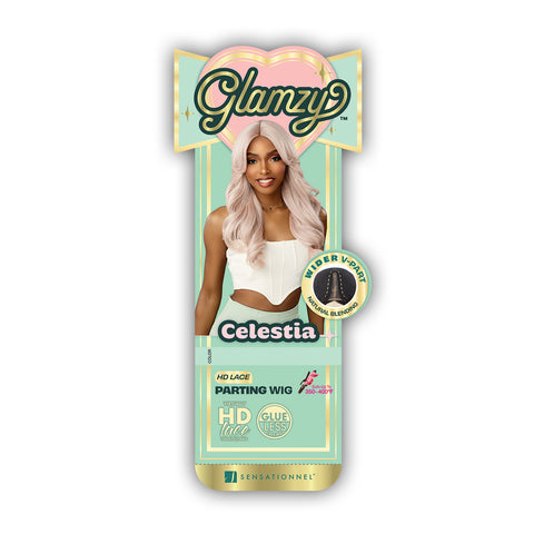 Sensationnel Glamzy Lace Parting Wig CELESTIA