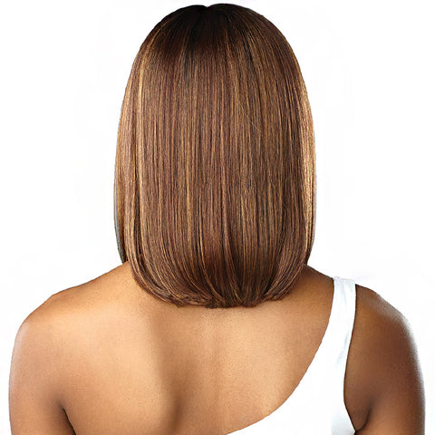 Sensationnel Human Blend Butta HD Lace Front Wig - BOB 12