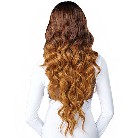 Sensationnel Human Blend Butta HD Lace Front Wig - OCEAN WAVE 30