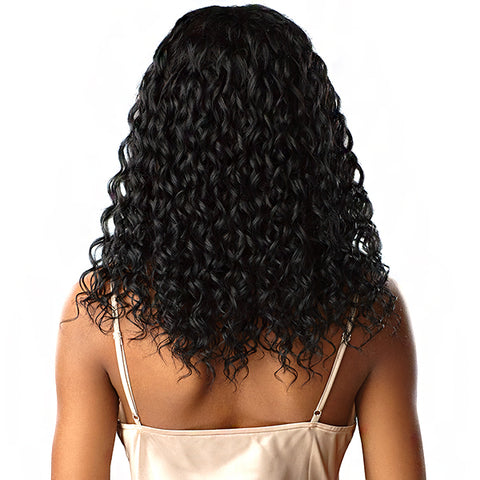 Sensationnel Human Hair 12A 13x4 Frontal HD Lace Wig - NATURAL DEEP 18