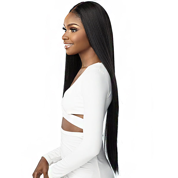 Sensationnel Human Hair Blend Butta HD Lace Front Wig - STRAIGHT 32