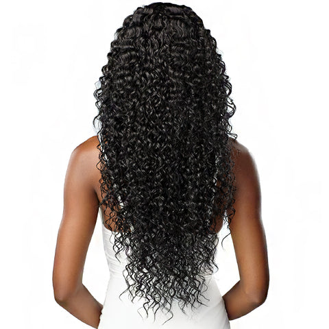 Sensationnel Human Hair Blend Butta   Lace Front Wig BOHEMIAN 28
