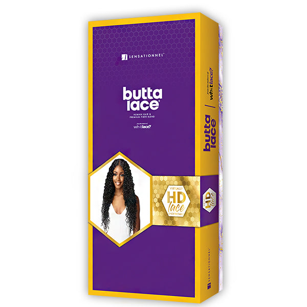 Sensationnel Human Hair Blend Butta   Lace Front Wig BOHEMIAN 28