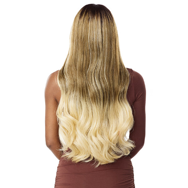 Sensationnel Human Hair Blend What Frontal HD Lace Wig - ARABELLA 28