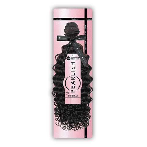 Sensationnel Pearlish 100% Virgn Remy Human Hair Weave - BOHEMIAN 14
