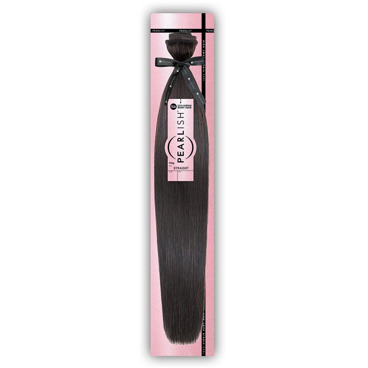 Sensationnel Pearlish 100% Virgn Remy Human Hair Weave - STRAIGHT 14