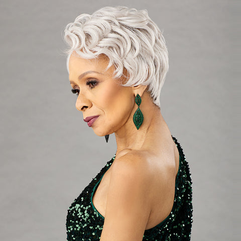 Sensationnel Platinum Glow Human Hair Blend 13x6 Glueless BARELUXE Lace Wig - DELPHINE