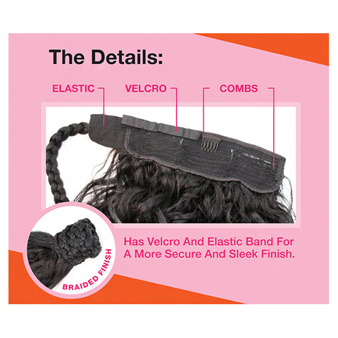 Sensationnel Ponytail Instant Pony Wrap - BRAIDED LOOSE DEEP 26