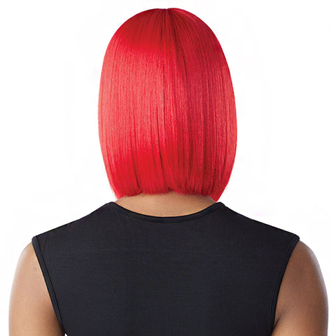 Sensationnel Shear Muse Red Krush Synthetic HD Lace Front Wig - KAISHA