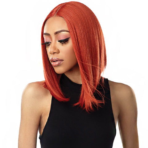 Sensationnel Shear Muse Red Krush Synthetic HD Lace Front Wig KIMORA