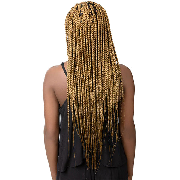 Sensationnel African Collection Jumbo Braid Pre Stretched X Pression Hair  6x 58” ( 2 Dark Brown )