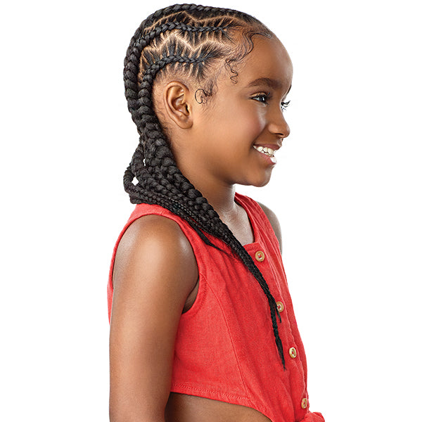 Sensationnel Synthetic Braid 3X X-PRESSION PRE-STRETCHED BRAID 28 KIDS