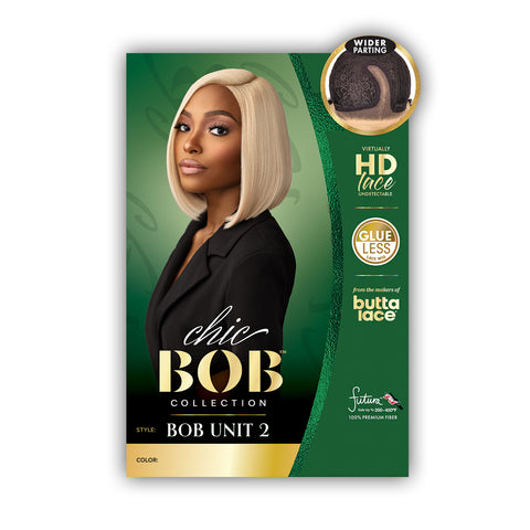 Sensationnel Synthetic Hair Butta Chic Bob Glueless HD Lace Front Wig - BOB UNIT 2