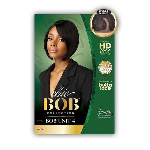 Sensationnel Synthetic Hair Butta Chic Bob Glueless HD Lace Front Wig - BOB UNIT 4