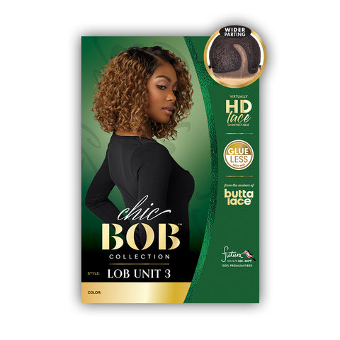 Sensationnel Synthetic Hair Butta Chic Bob Glueless HD Lace Front Wig - LOB UNIT 3