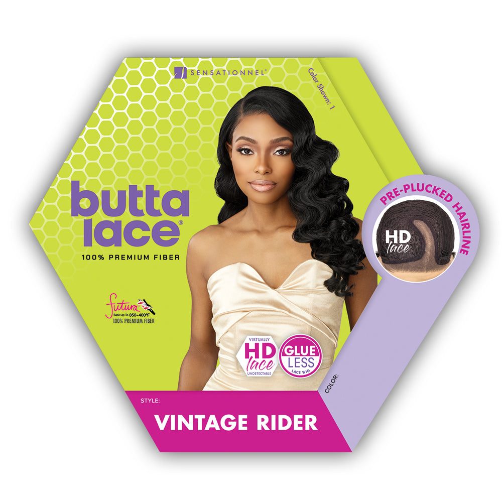 Sensationnel Synthetic Hair Butta Glueless HD Lace Front Wig - VINTAGE RIDER