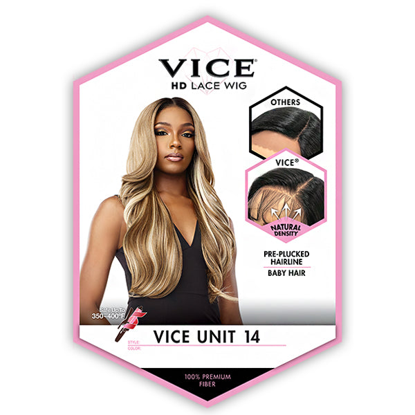 Sensationnel Synthetic Hair Vice HD Lace Front Wig - VICE UNIT 14