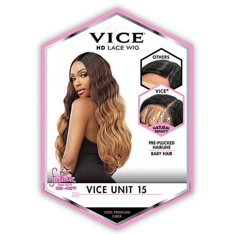 Sensationnel Synthetic Hair Vice HD Lace Front Wig - VICE UNIT 15