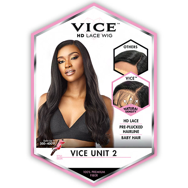 Sensationnel Synthetic Hair Vice HD Lace Front Wig - VICE UNIT 2