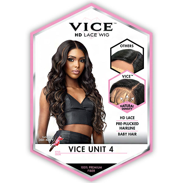 Sensationnel Synthetic Hair Vice HD Lace Front Wig - VICE UNIT 4