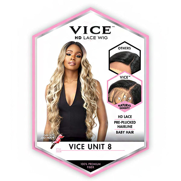 Sensationnel Synthetic Hair Vice HD Lace Front Wig - VICE UNIT 8