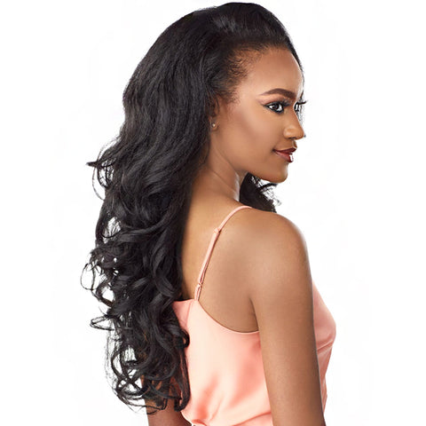 Sensationnel Synthetic Half Wig Instant Weave Drawstring  Cap IWD 3