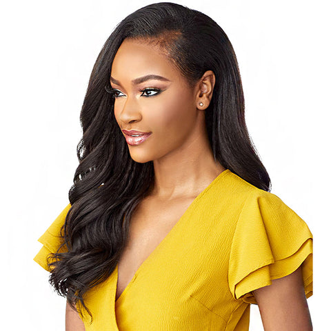 Sensationnel Synthetic Half Wig Instant Weave Drawstring  Cap IWD 4