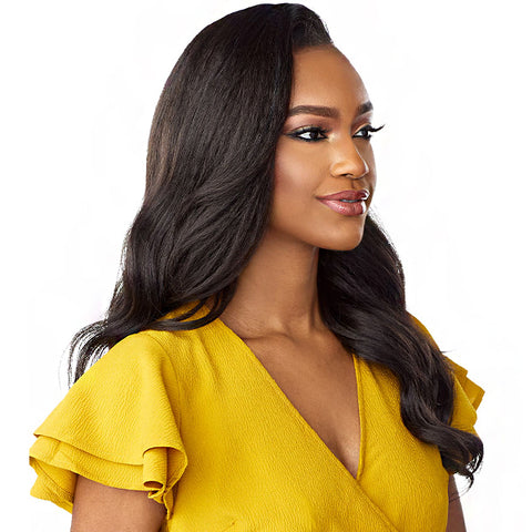 Sensationnel Synthetic Half Wig Instant Weave Drawstring  Cap IWD 4